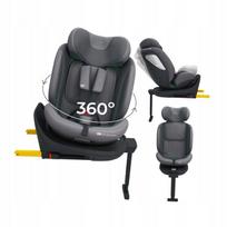 Automobilinė kėdutė Kinderkraft I-360 i-Size 40–150 cm, ISOFIX, su atramos koja