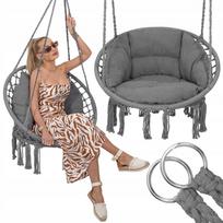 Sodo supynės „Stork Nest“ kabanti kėdė su pagalve, XL