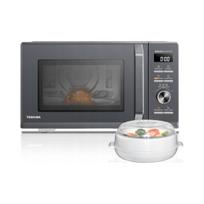 Laisvai pastatoma mikrobangų krosnelė Toshiba MW3-AC26SFI(MG)
