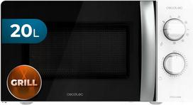 Mikrobangų krosnelė Cecotec 01369 20L 700W su griliumi 3DWAVE Touch balta juoda