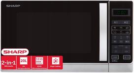 Mikrobangų krosnelė su griliu SHARP R642INW 800W 20L juoda