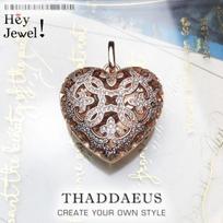 Pendant Love Heart Locket ,Fashion Glam Color Jewelry Europe Necklaces Accessories Souvenir Present For Soul WomanFashion Pendant rožinio aukso spalvos