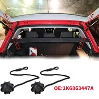 Liukas Bagažinės Dangtis Automobilio Daiktų Lentynos Laidas Dirželis Dangtis Golf MK5 MK6 Rabbit R R32 R20 GTI Visiems Modeliams 1 VNT onesize black