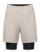 Under Armour - Ua Vanish Wven Short 2.0 2N1 - Treniruočių šortai - Smėlio