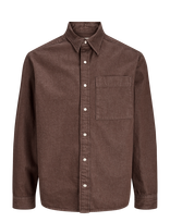 Jack & Jones - Jorfrederiksberg Washed Denim  Ls - Džinsiniai marškiniai - Ruda