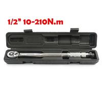 1/2 inch drive 10-210Nm micrometer adjustable torque wrench wrench manual tool