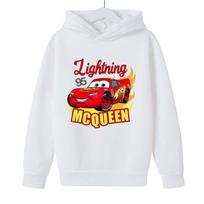 Lightning McQueen 95 Kids Racing Hoodie - Spring/Autumn Top 130 cm red