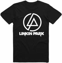 Linkin Park T-Shirt Retro Music Rock Band Tee Men Women Unisex T Shirt M black