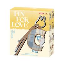 Pop Mart Labubu The Monsters Pin For Love Series - Letter Pendant Sealed Case (A-M) (1 Blind Box) ONE SIZE įvairiaspalvis