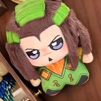 10Cm Anime Jojo'S Bizarre Adventure Jolyne Cujoh Kakyoin Tenmei Plush Keychain Pendant Cotton Plushie Kids Christmas Gifts 10 cm starfish body beige