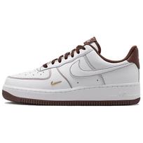 Nike Air Force 1 Riedlentės Batai Moteriški Žemi Balti Auksiniai Rudi IX5020-121 38 ruda