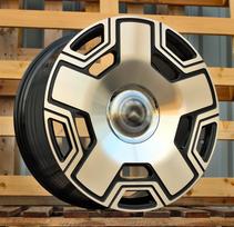 Ratlankis RACINGLINE F3053 R20x9.5 5x130 ET 35 CB 84.1 (Black Polished) (850 kg)