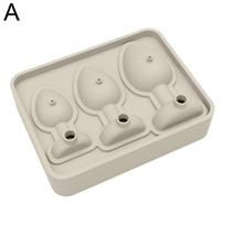 1Pcs Silicone Ice Cube Mold Funny Butt Plug Shaped Tray Maker For Parties Bars Cocktail Whiskey Dining DIY Kitchen Tools Gadgets violetinė