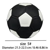 High-end Football Made of EVA Black and White Magic Arc Design Size 5 High-precision Machine Sewing Great Gift for Adults and Football Players Size 5 juoda