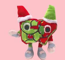 In Stock Festive 67 Christmas Version Steal A Brainrot Six Seven Plush Doll Cute Anime Peripherals Toy Birthday Christmas Gift in stock red