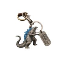 Kūrybiškas Žmogaus-Dievo raktų pakabukas, Metalinis dinozauro pakabukas, Madingas automobilio ir krepšio papuošalas, Patvari dovana A gray