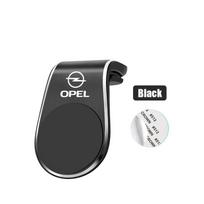 1 vnt. Magnetinis automobilio telefono laikiklis Metalinė stovas Priedai Opel Corsa Astra Insignia Vectra Zafira Meriva Mokka Grandland Vivaro gray
