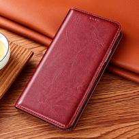 Phone Case for Sony Xperia 1 5 10 20 V II III IV Plus Lite Xperia Pro-I Crazy Horse Genuine Leather Magnetic Flip Cover Xperia 1