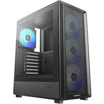 DeepCool Case | CC550 4F | Mid Tower | ATX PS2 (maximum length: 180 mm) | Black R-CC550BKANA4-G