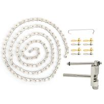 Mountain Road Bike Folding Bicycle 10 Speed Chain Combination Set Cycling Accessory white