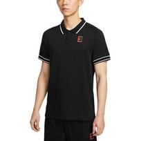Nike Court Heritage vyriški teniso polo marškinėliai FQ2102-010 EU L juoda