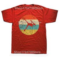 Funny Graphic Bodyboard Surfing Retro Sunset Boarding T Shirts Harajuku Streetwear Short Sleeve Summer Tshirt Hip Hop Man Tees S red
