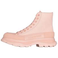 Alexander McQueen Tread Slick Boot Pink Leather Women's 633900WHZ627129 38 white