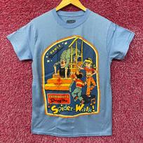 Steven Rhodes Everybody's Doing The Spider-Walk 100% Cotton T-shirt Mens Tees Top L blue