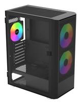 Case MONTECH ATX/micro ATX/Mini-ITX Black Midi, PCCMNHX2_PLUS__B_
