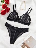 European and American popular Sexy Lingerie hot temptation sexy underwear set of the same style S juoda