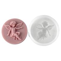 Silicone Sleep Angel Candle Mould for Creation Suitable for Parties Weddings and Decoration