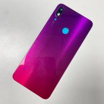 For Redmi Note7 Note 7 Pro Phone Battery Back Cover Rear  Glass Panel Housing Case With Camera Lens Replace juoda