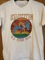 Led Zeppelin - JAV. Ekskursija 1975 m. - Retro ekskursijos marškinėlis - Baltas - L XXXL brown