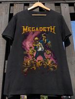 Megadeth Vic Goes To Hell 1991 Unisex Black Cotton T-shirt Size S-5XL XXXL brown