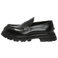 Alexander McQueen Penny Loafer Black Women's 664618WHZ801000 42 black