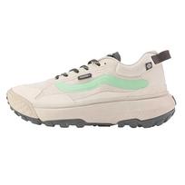 Vans MTE Crosspath Canvas Leather Round Toe Lace-Up Color Block Thick Sole Shock Absorbing Breathable Traction Low-Top Hiking Shoes VN000CVUWTM 35 beige