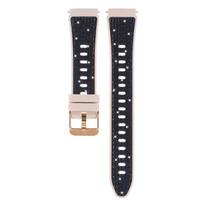 18mm Universal Band for Huawei GT6 5 4 41mm GT5 Pro/Watch 5 42mm Universal Fashion Glitter Silicone Strap for Huawei GT6 5 41mm GT6 41mm black