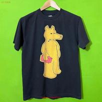 Vidutinio dydžio Oficialus Madlib Quasimoto Geltonas Juodas Rap Hiphop T marškinėlis vintage Skalbti dizainerio drabužiai grafinis Patogus Kvėpuojantis M yellow