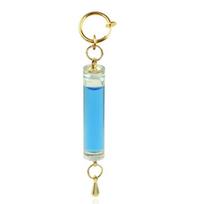 The Dottore Doctor Anime Earrings Unique Game Character Cosplay Jewelry Wonderful Christmas Gift for Gamers A3 blue