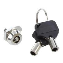 Promotion!  Cabinet Door Quarter Turn Security Tubular Cam Lock w Keys
