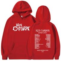 Rapper Ken Carson Destroy Lonely North America Tour Hoodies Men Women Fashion Sweatshirts Casual Oversized Long Sleeve Pullovers S brown