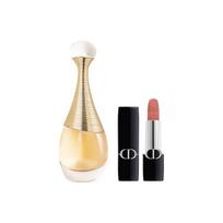 Dior J'adore Eau de Parfum & Rouge Dior Lipstick Gift Set Perfume 30ml+#100 Lipstick 3
