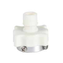 Universal Water Faucet Adapter Thread Washing Machine Tap Hose Coupling Watering 1 white