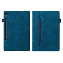 For Funda Samsung Tab S11 SM-X730 SM-X736B Case Business for Galaxy Tab S10 Lite SM-X400 SM-X406B TPU Back Cover Tab S9 FE S8 S7 Galaxy Tab S11 blue