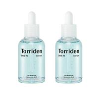TORRIDEN Dive-In Low Molecular Hyaluronic Acid Serum Deep Hydration Care 50ml x2 white