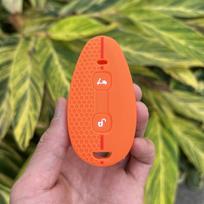 Silicone Car Key Case Protector for Piaggio Vespa GTV300 GTV GTS300 GT S300 GTS 300 2024 Motorcycle Rubber Remote Cover Keychain žalia