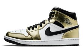 Air Jordan 1 Mid Se 'Metallic Gold' DC1419-700 44.5