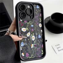 Phone Case For Samsung Galaxy A07 A06 A05 A05S A04 A04E A12 A14 A15 A32 A53 A52 S20 S21 FE S22 Ultra Plus Luxury Flower Cover Samsung S21FE gray