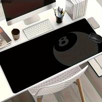 Fashionable and classic ball design Mouse Pad large mousemat computer gamer office stitched edge keyboard desk mat nonslip 800x300x2mm white