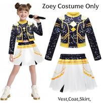 Naujas Karių K Pop Kostiumas Rumi Kostiumas Zoey Cosplay Mira Drabužiai Juodi 3D Spausdinimo Merginų Grupė Moterų Helovino Kostiumai Apranga 110cm beige